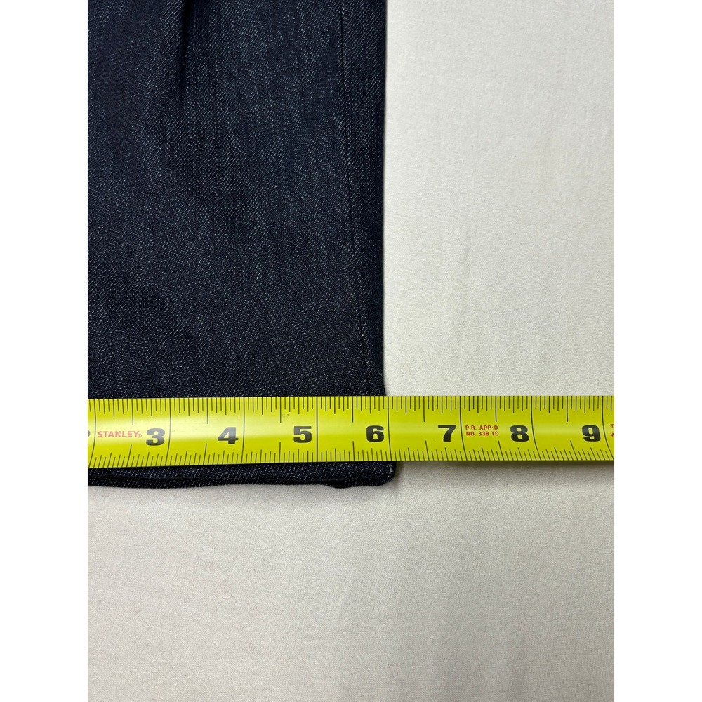 FRAME L Homme Slim Jeans Mens 33 x 28 Blue Slim Straight Stretch Denim Dark Wash - Picture 11 of 11